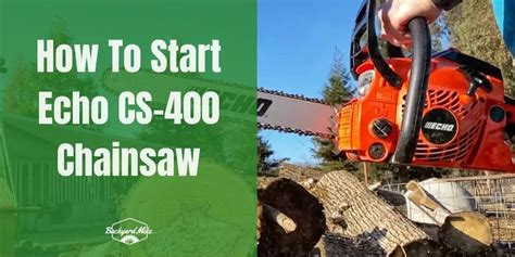 echo chainsaw starting|echo chainsaw hard to start.